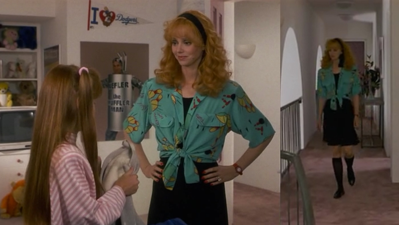 Illustration for article titled Every Outfit Shelley Long Wears in Troop Beverly Hills, Ranked